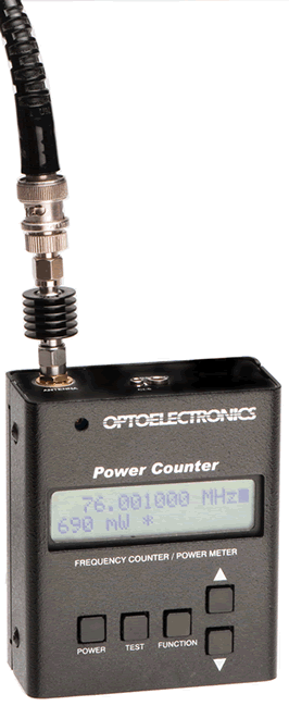 Портативный частотомер / измеритель мощности "Optoelectronics PowerCounter"