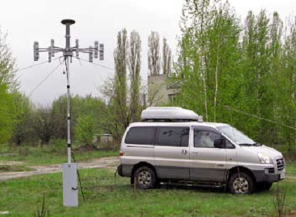 Мобильный пеленгатор АРТИКУЛ-М с двумя антенными системами АС-МП17 и АС-ПП17 
