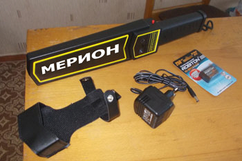 Ручной металлодетектор МЕРИОН Ручной металлодетектор МЕРИОН