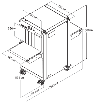   Rapiscan 618XR