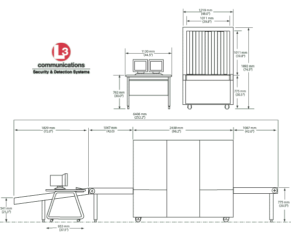 Рентген-телевизионная установка Linescan 107 Рентген-телевизионная установка Linescan 107